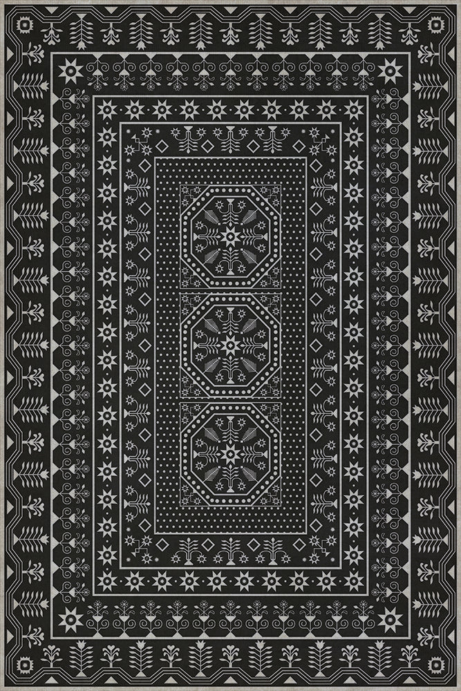 spicher and company american folk art museum embroidery winters midnight rug