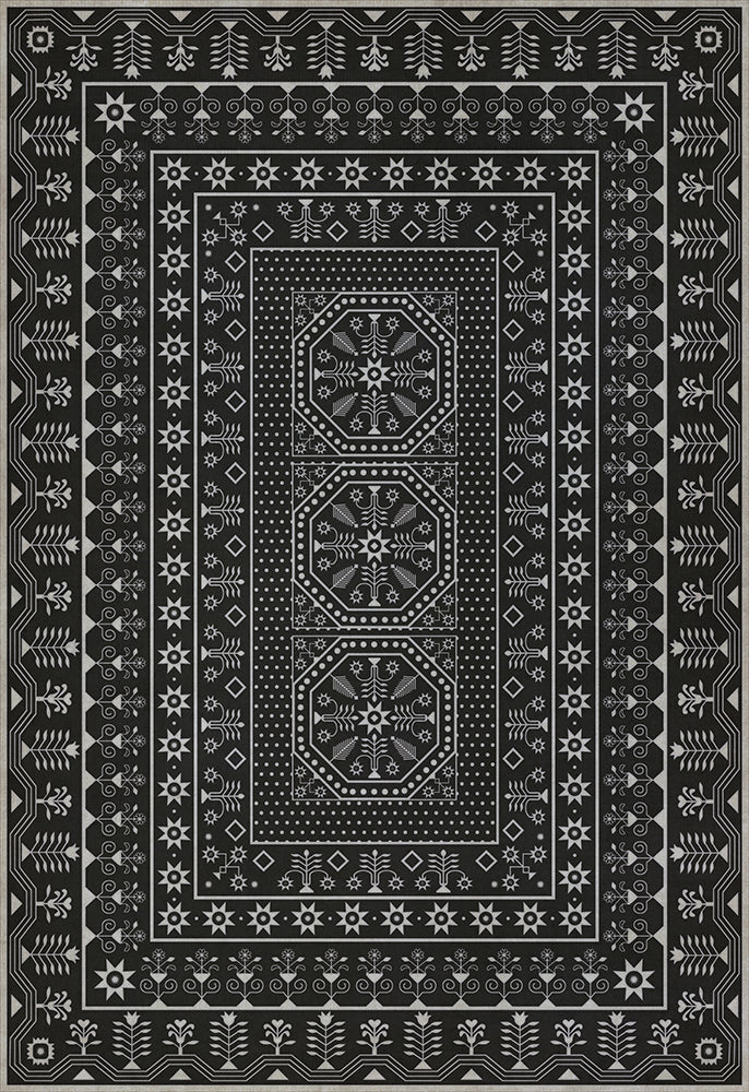spicher and company american folk art museum embroidery winters midnight rug