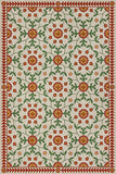spicher and company american folk art museum whig rose contemplation rug