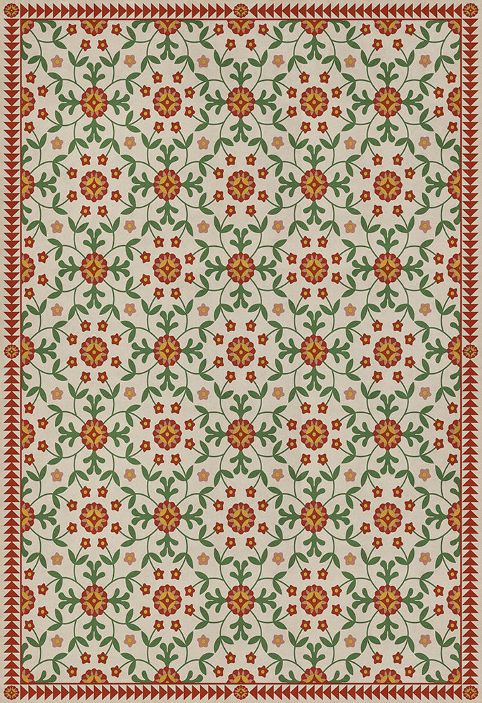 spicher and company american folk art museum whig rose contemplation rug