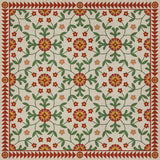 spicher and company american folk art museum whig rose contemplation rug