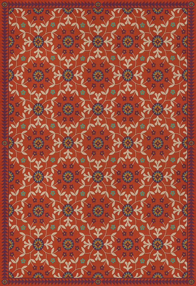 spicher and company american folk art museum whig rose the flaming heart rug