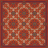 spicher and company american folk art museum whig rose the flaming heart rug