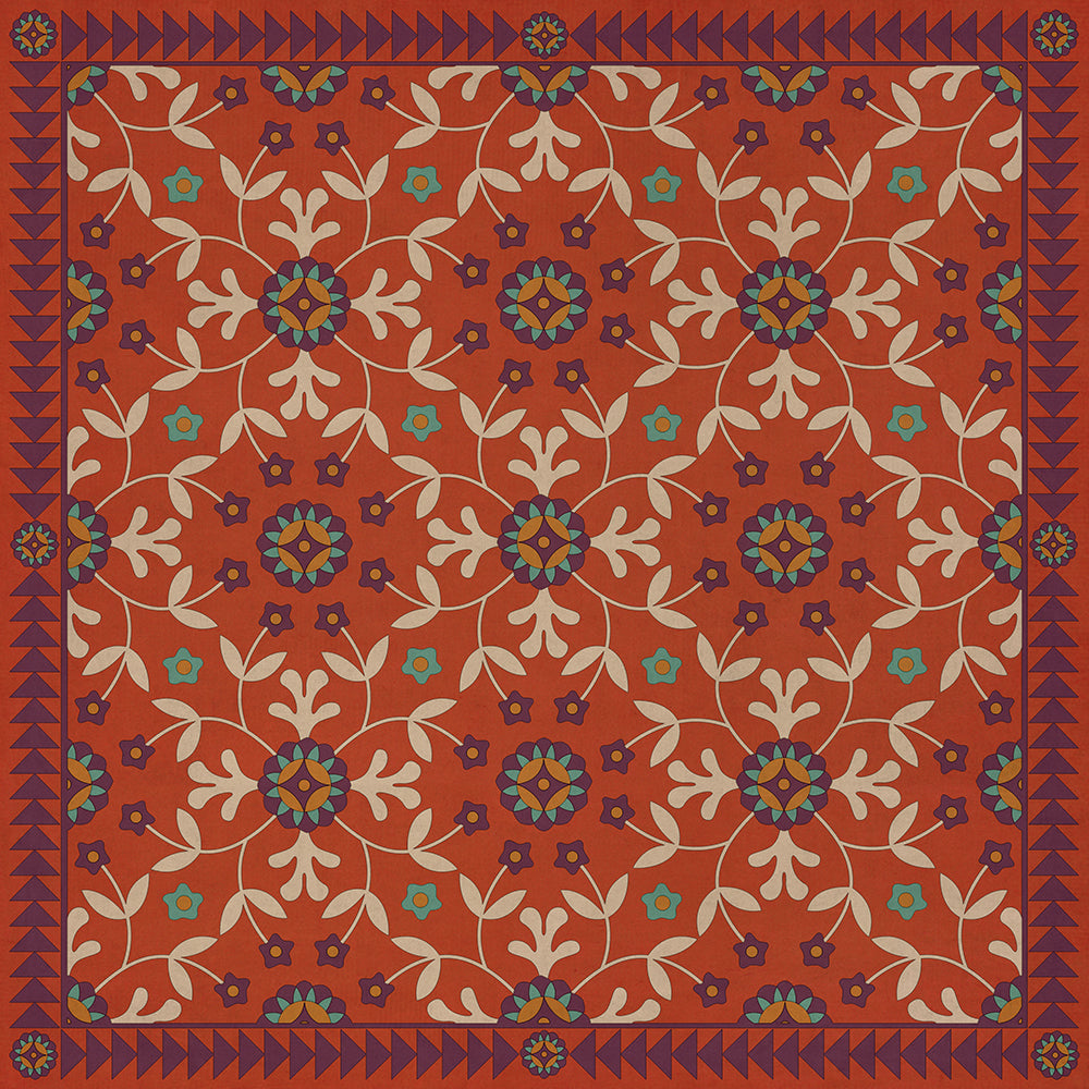 spicher and company american folk art museum whig rose the flaming heart rug