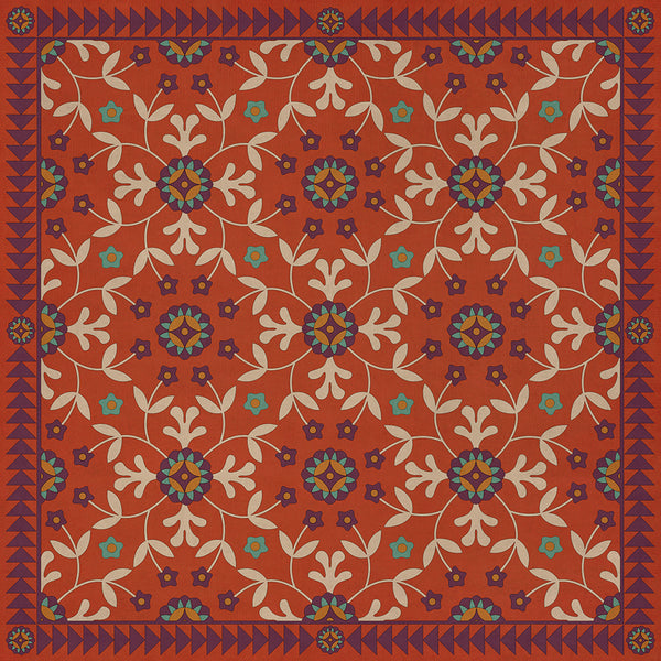 spicher and company american folk art museum whig rose the flaming heart rug