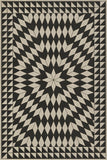 spicher and company american folk art museum sunburst of night and light rug