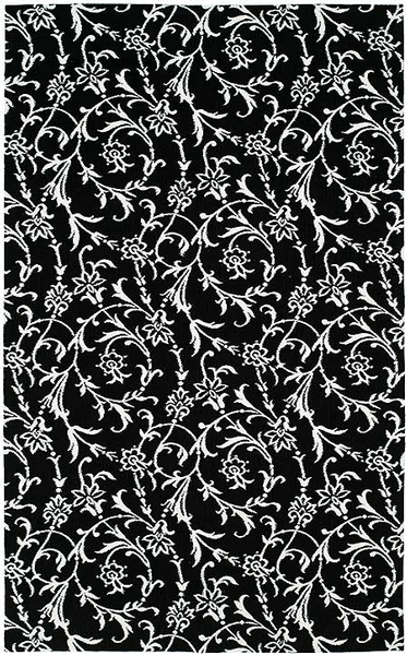 HRI Destiny 429 Black Rug