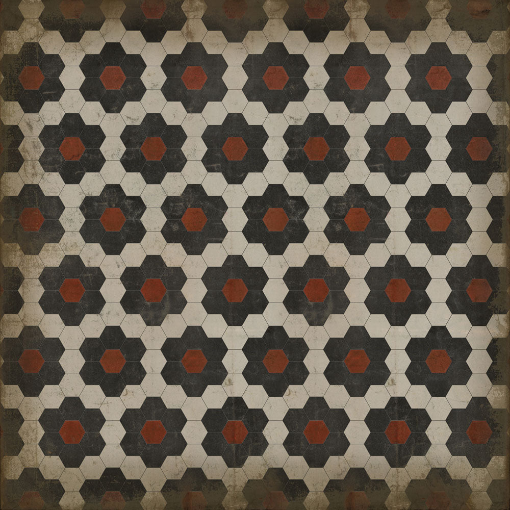 spicher and company classic vinyl pattern 02 organic synthesis rug
