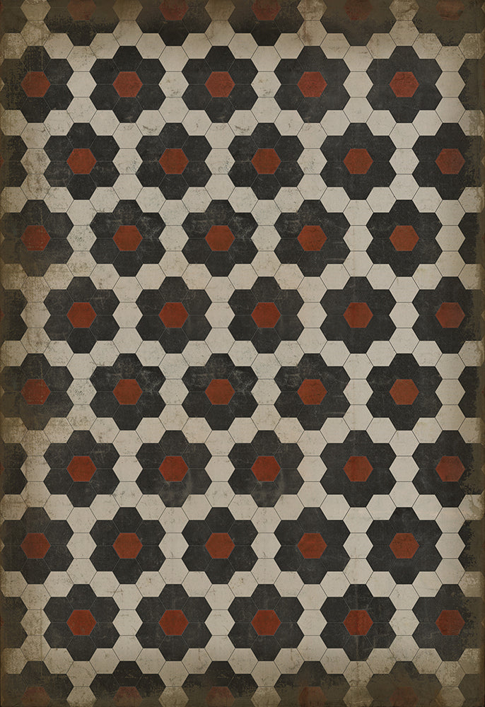 spicher and company classic vinyl pattern 02 organic synthesis rug