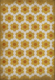 spicher and company classic vinyl pattern 02 pushing up daisies rug