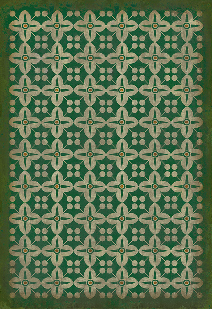 spicher and company classic vinyl pattern 03 emerald city rug