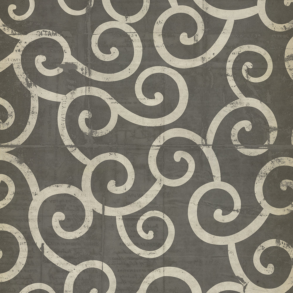 spicher and company classic vinyl pattern 04 captain ahab rug