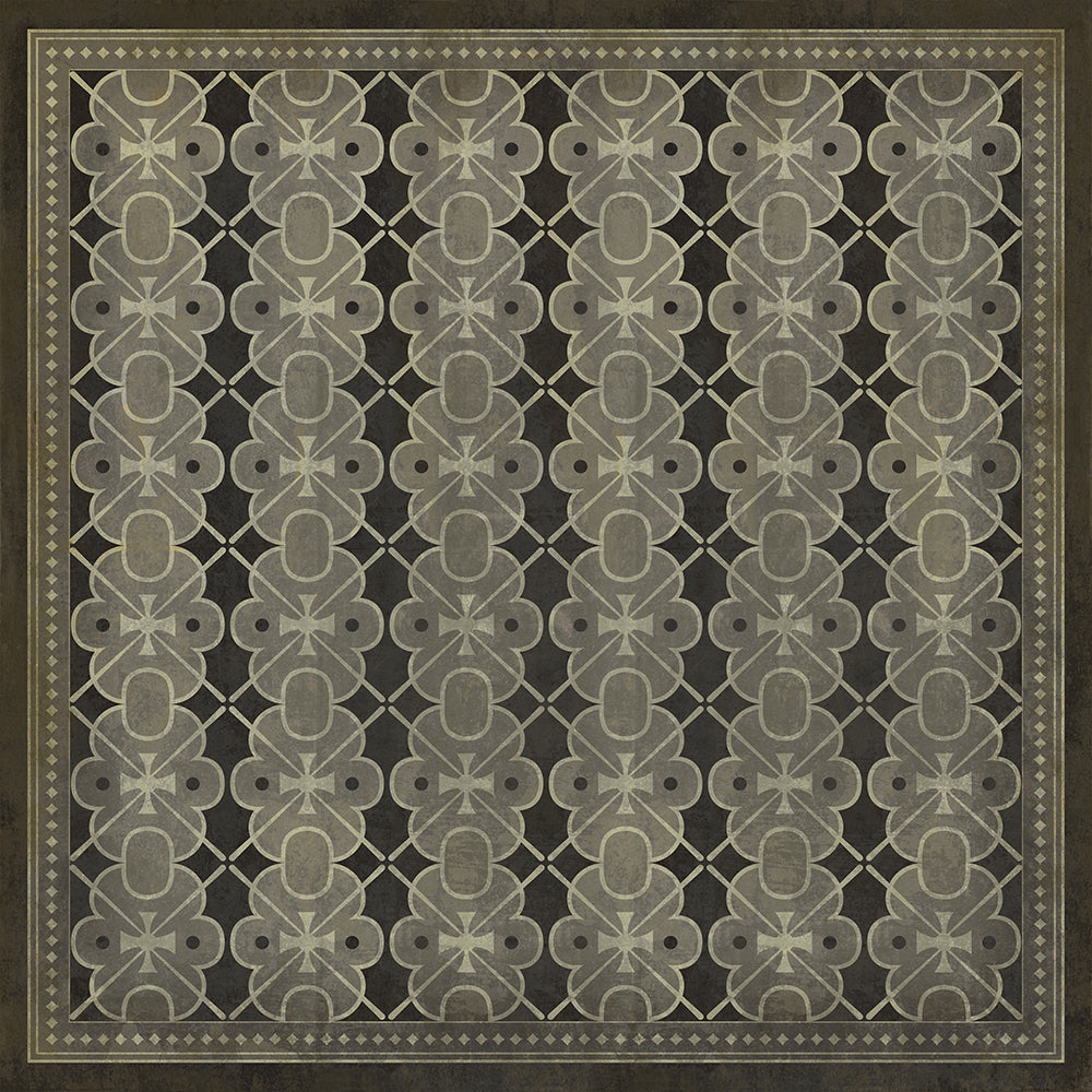 spicher and company classic vinyl pattern 05 dorian gray rug