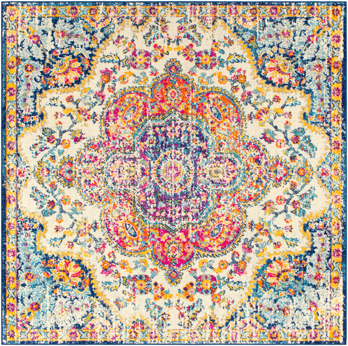 surya rug co elaziz elz 2335 bright pink rug