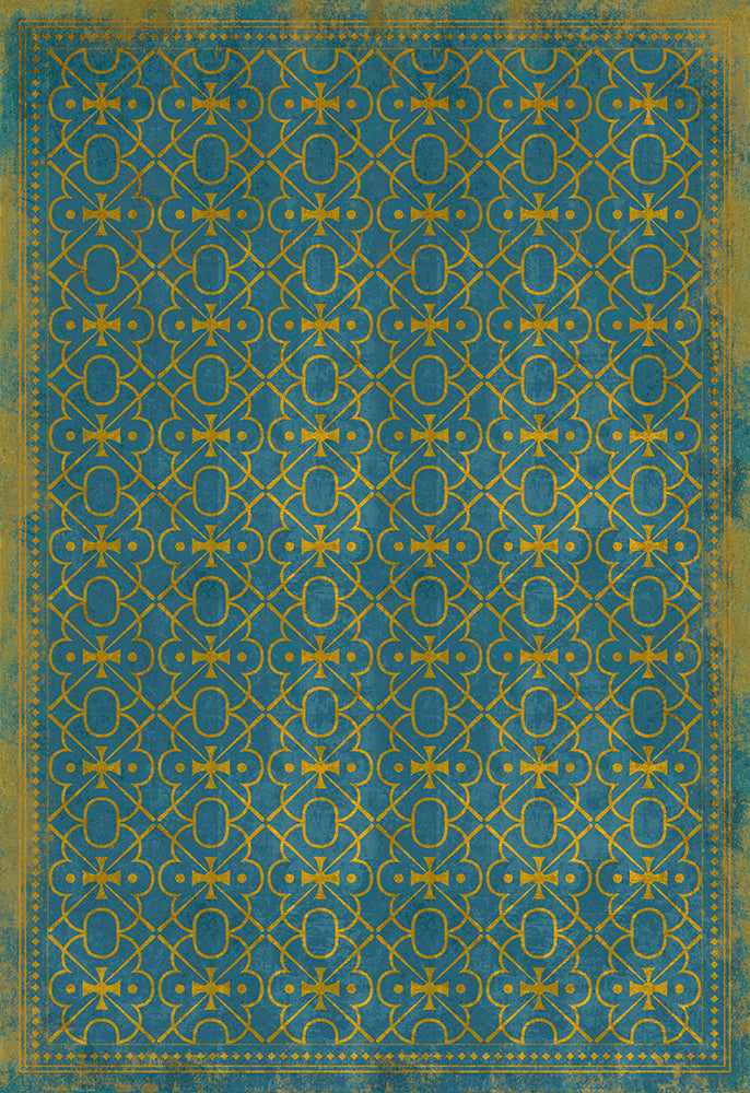 spicher and company classic vinyl pattern 05 drookit rug