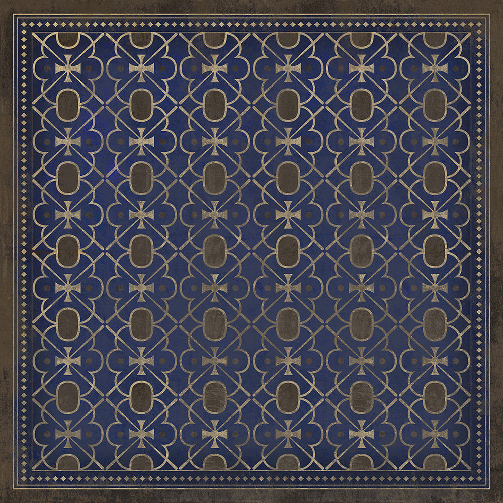 spicher and company classic vinyl pattern 05 inspector lestrade rug