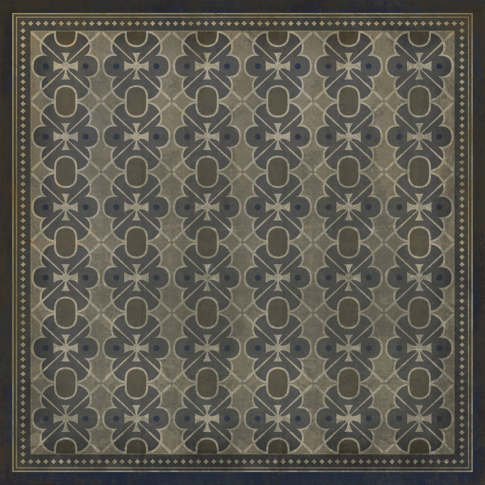 spicher and company classic vinyl pattern 05 london fog rug