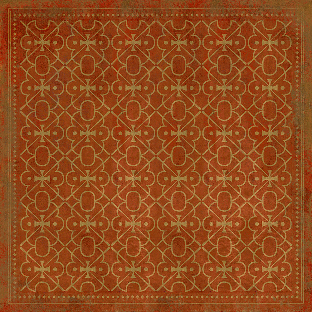 spicher and company classic vinyl pattern 05 miss scarlet rug