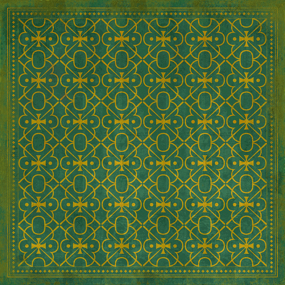 spicher and company classic vinyl pattern 05 mr green rug