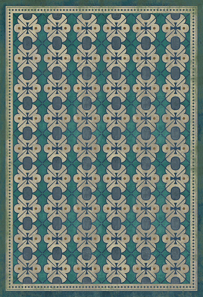 spicher and company classic vinyl pattern 05 mrs hudson rug