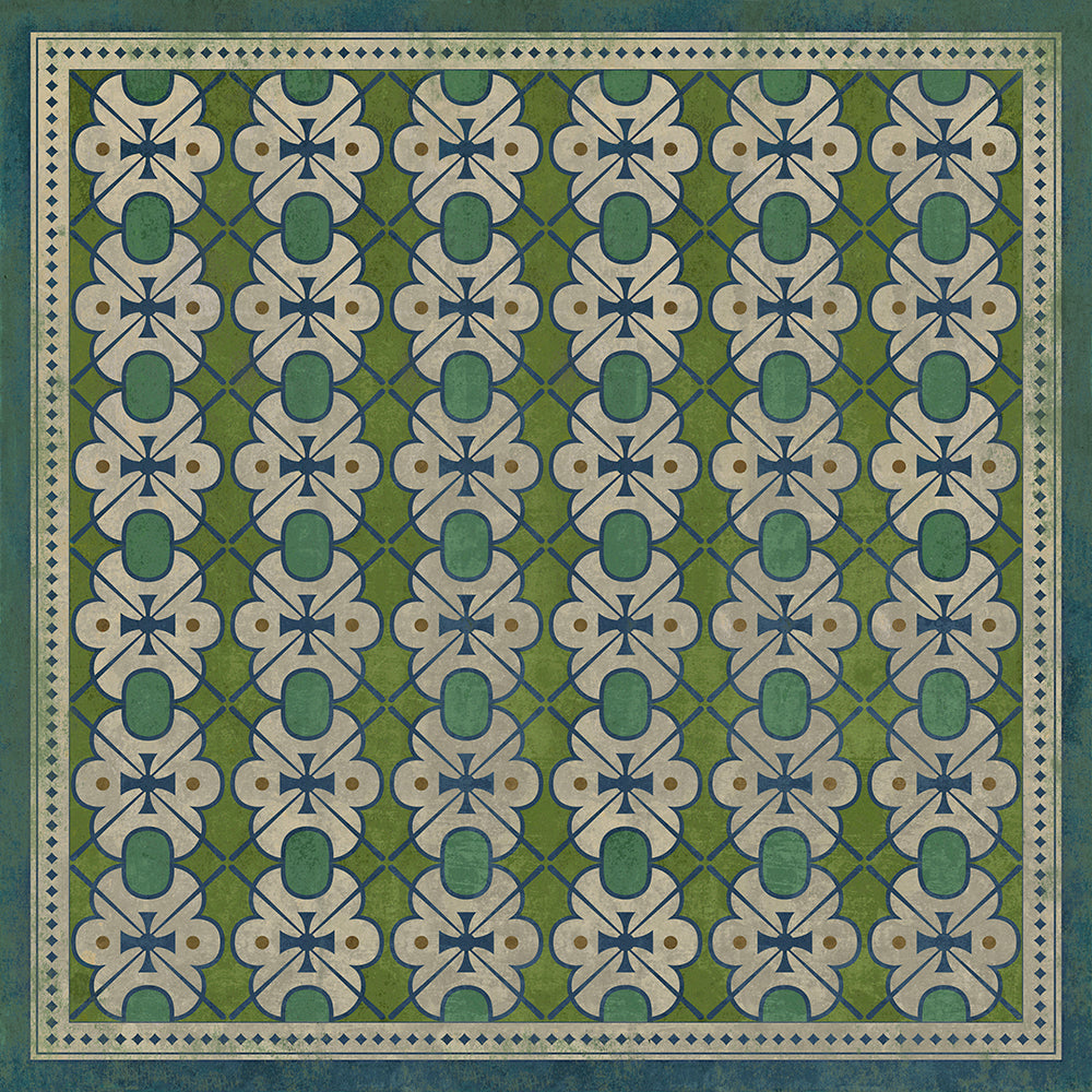 spicher and company classic vinyl pattern 05 mrs peacock rug