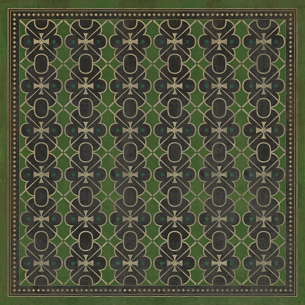 spicher and company classic vinyl pattern 05 scotland yard rug