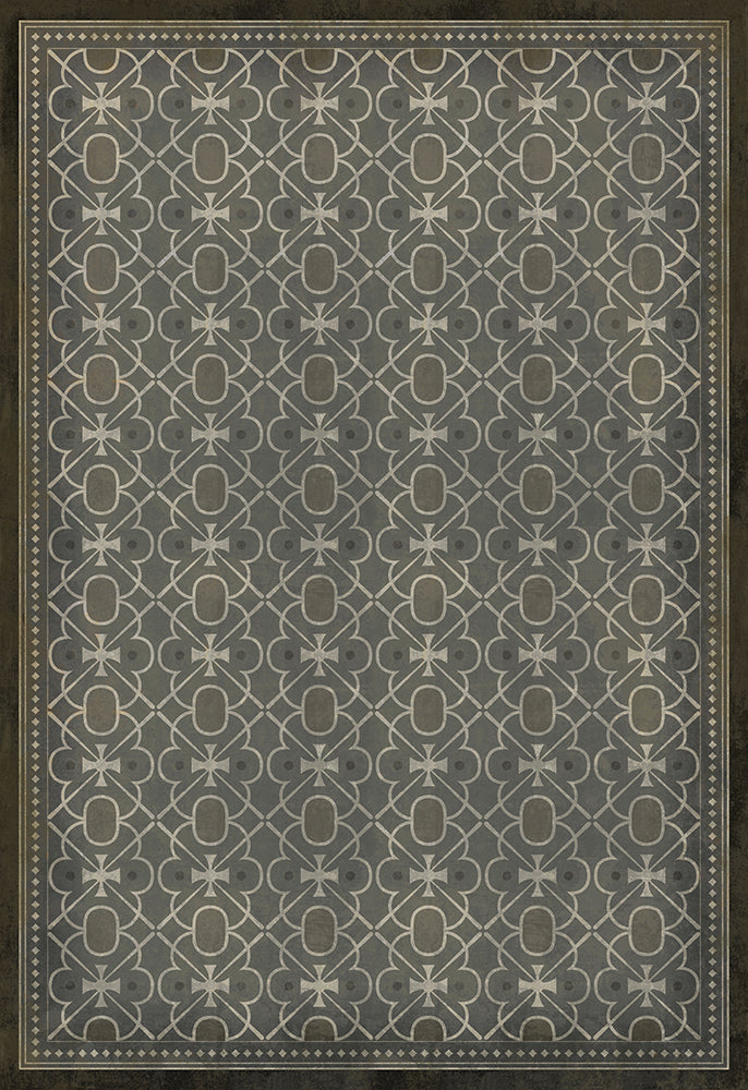 spicher and company classic vinyl pattern 05 river thames rug