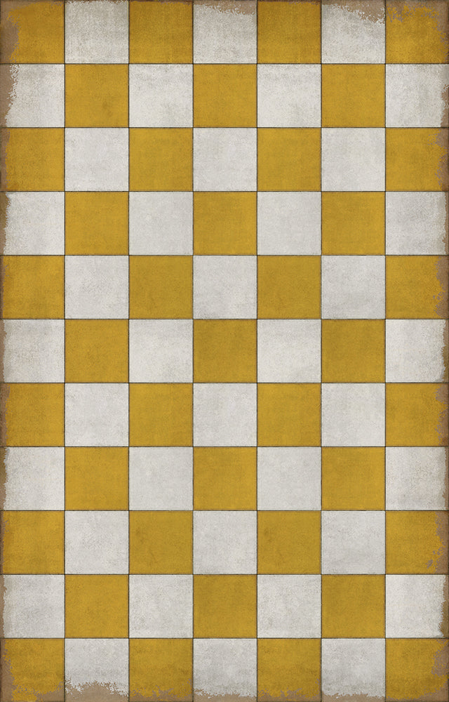 spicher and company classic vinyl pattern 07 check yourself rug