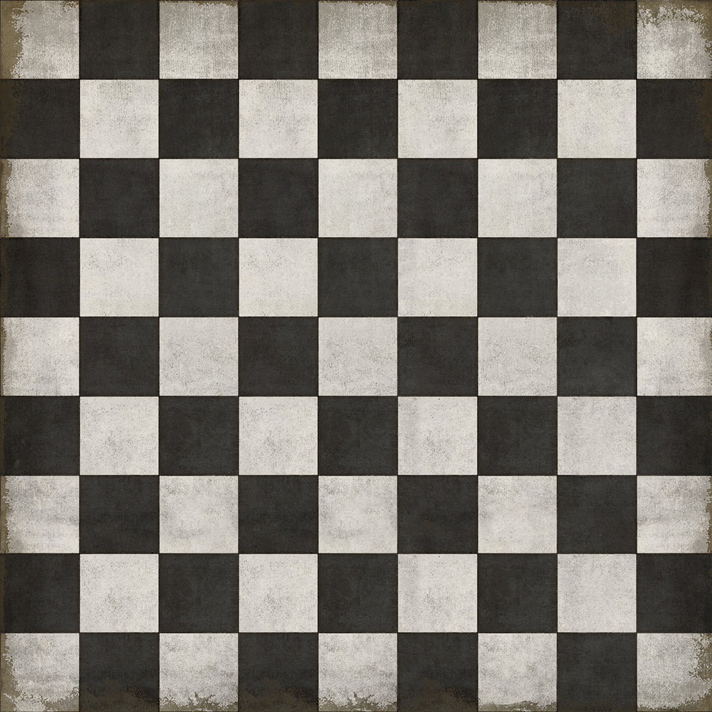 spicher and company classic vinyl pattern 07 checkered past rug