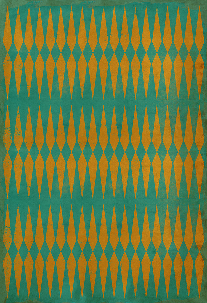 spicher and company classic vinyl pattern 08 dropping acid rug