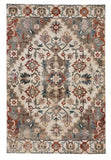 capel taraji kazak 4852 ivory multi rug