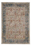 capel taraji tabriz 4853 ivory blue rug
