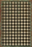spicher and company classic vinyl pattern 09 checkmate rug