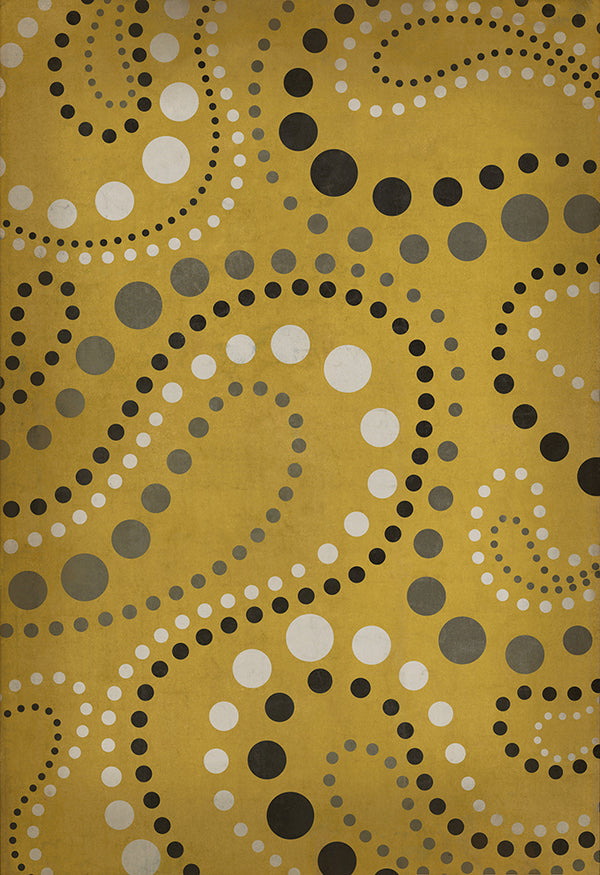 spicher and company classic vinyl pattern 12 spaced out rug