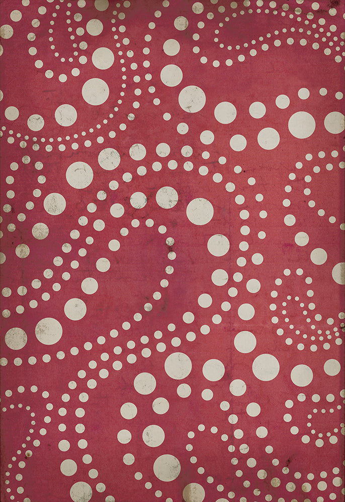 spicher and company classic vinyl pattern 12 tickled pink rug