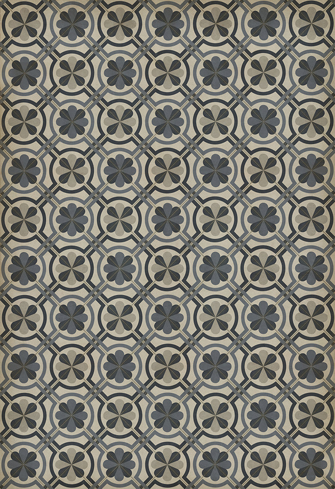 spicher and company classic vinyl pattern 19 madame curie rug