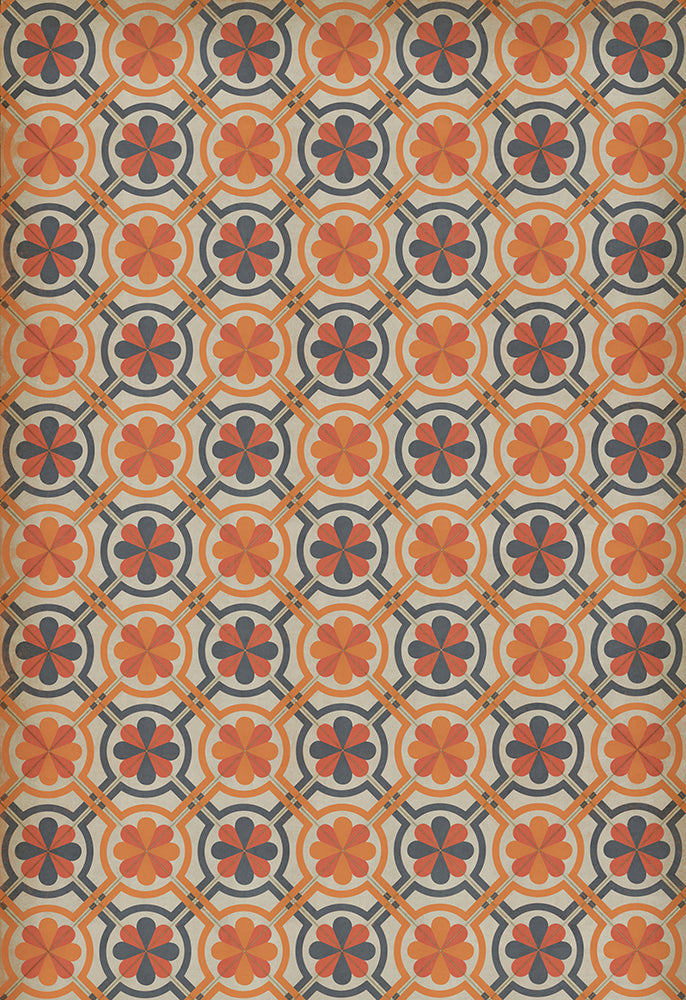 spicher and company classic vinyl pattern 19 newton rug