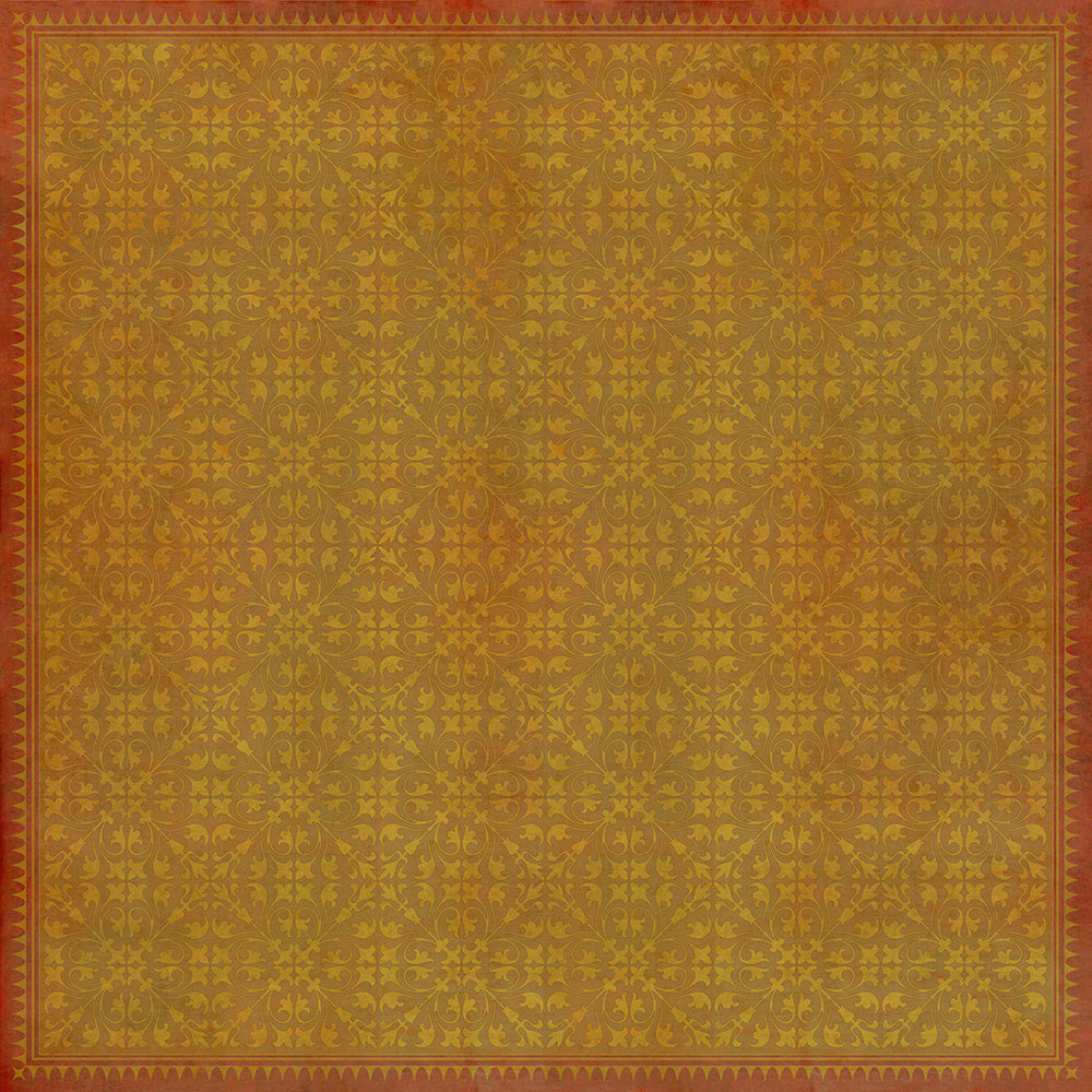 spicher and company classic vinyl pattern 21 all in the golden afternoon rug