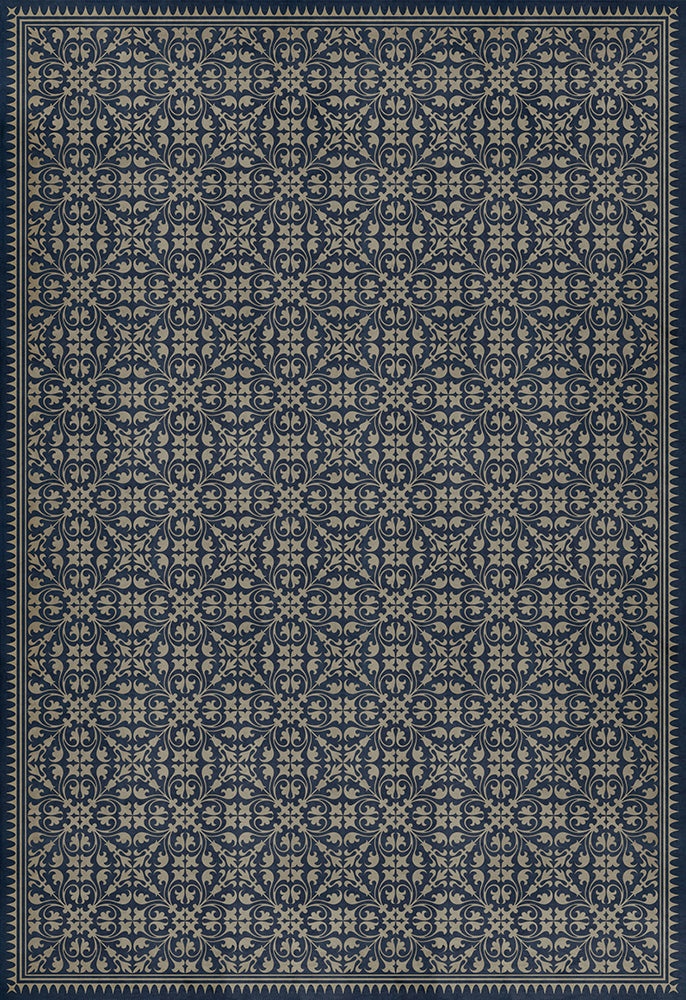 spicher and company classic vinyl pattern 21 bandersnatch rug
