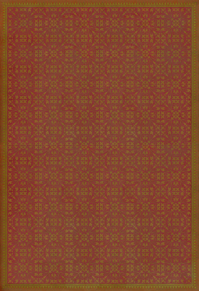 spicher and company classic vinyl pattern 21 jabberwocky rug