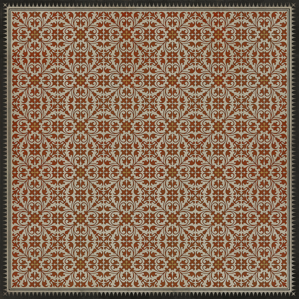 spicher and company classic vinyl pattern 21 painting the roses red rug