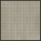 spicher and company classic vinyl pattern 21 white knight rug