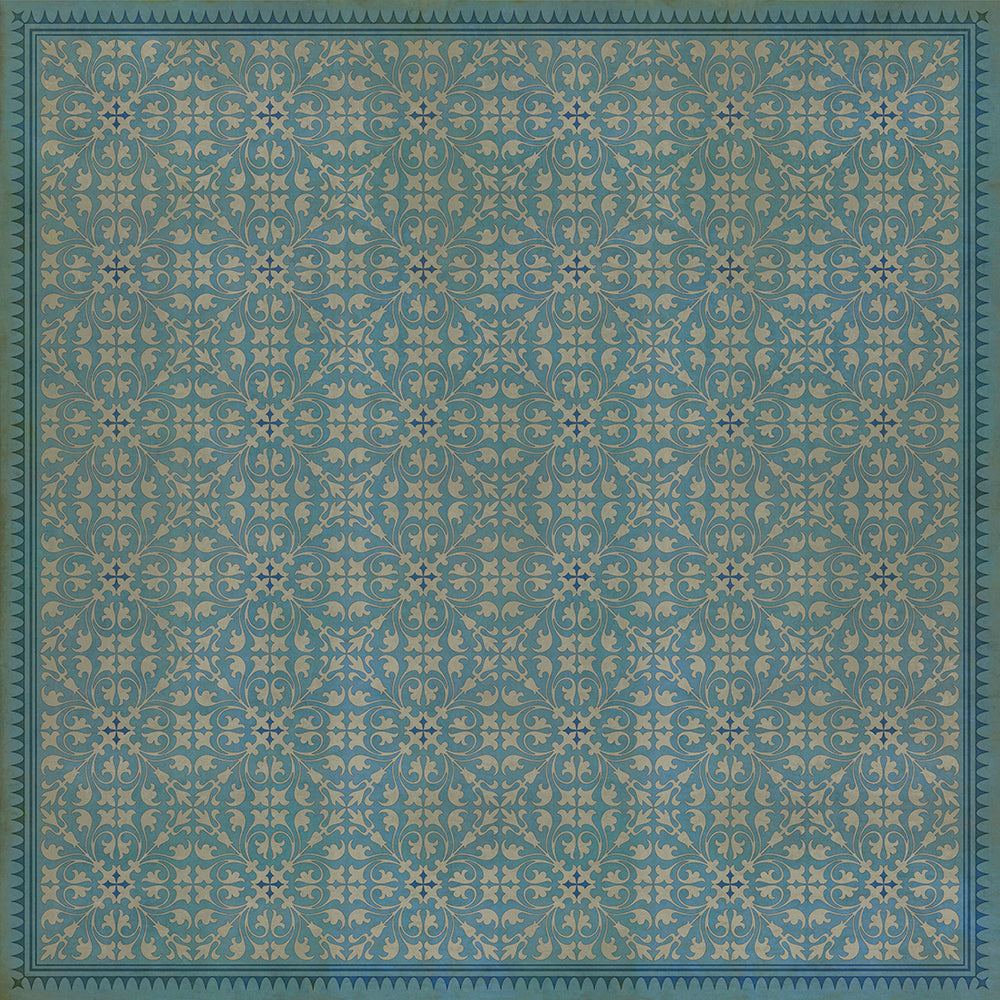 spicher and company classic vinyl pattern 21 through the looking glass rug