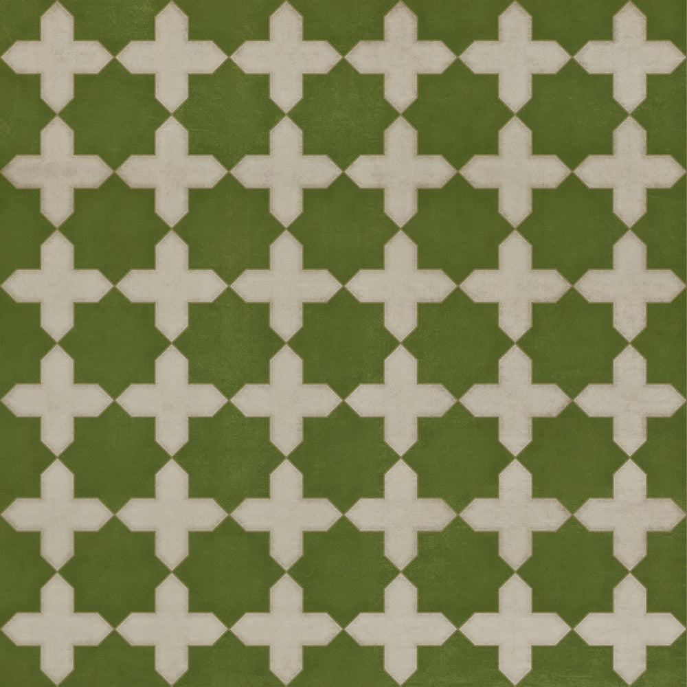 spicher and company classic vinyl pattern 23 nor any green thing rug