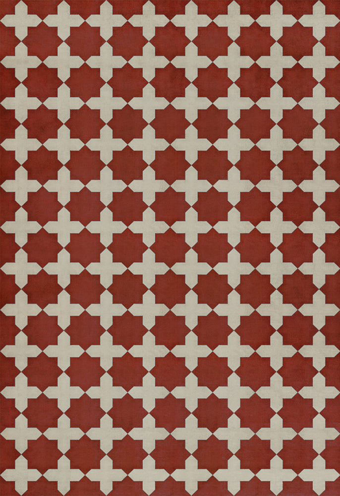 spicher and company classic vinyl pattern 23 red like crimson rug