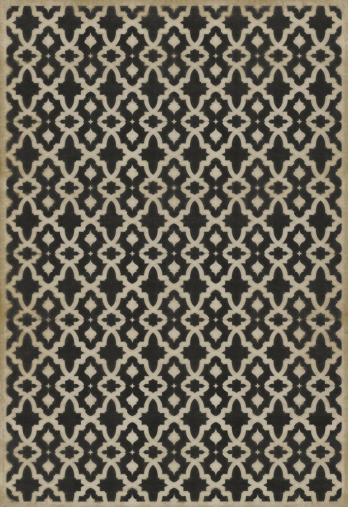 spicher and company classic vinyl pattern 31 a murder of crows rug