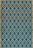spicher and company classic vinyl pattern 31 blue mosque rug