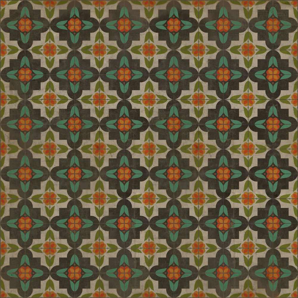 spicher and company classic vinyl pattern 33 annas garden rug