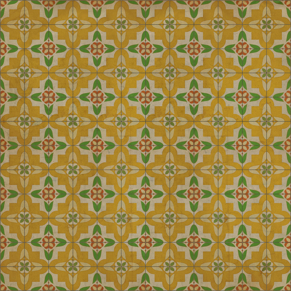 spicher and company classic vinyl pattern 33 bright and early rug