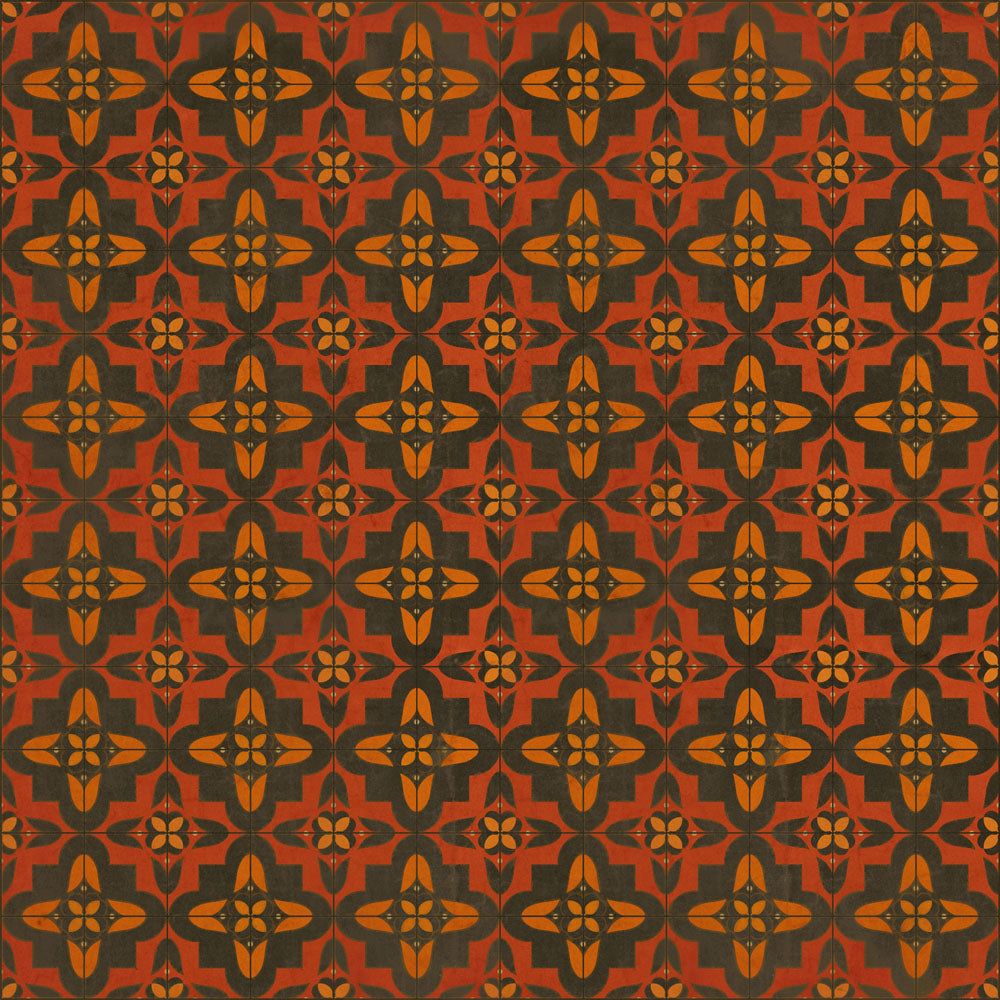 spicher and company classic vinyl pattern 33 red baron rug